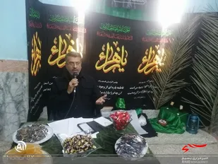 مراسم ایام فاطمیه در مدارس شهر دلوار برگزار شد