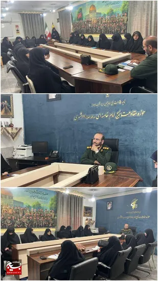 برگزاری نشست بصیرتی و جهاد تبیین با محوریت بررسی مسائل سیاسی روز در اهواز