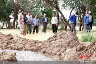 اجرای طرح&zwnj; آبرسانی کشاورزی به مناطق محروم توسط بسیج سازندگی