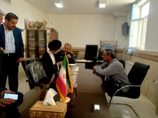 حضور امام جمعه محترم  شهرستان کاشان درگردان به مناسبت دهه کرامت و سالروزفتح خرمشهر
