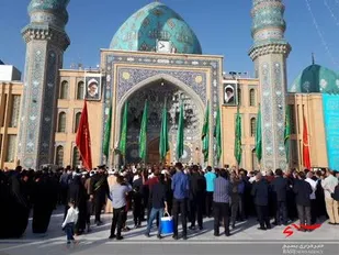 صحن&zwnj;های میعادگاه منتظران گشوده شد