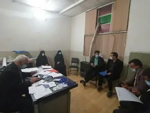 جلسه قرارگاهی پایگاه فجر حوزه نرجس خاتون ناحیه مرکزی یزد