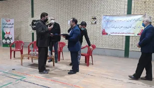 برگزاری مراسم سالگرد شهادت سردار سلیمانی و یارانش در هیات ورزشی جانبازان و معلولین شاهرود