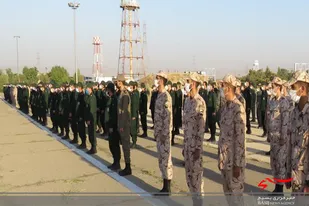 مراسم صبحگاه مشترک تیپ انصارالحسین(ع) همدان