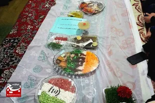 برگزاری پویش غذا و دسر با طعم و بوی دهه فجر در روستای قیدعلی بلاغ بهار