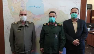 بازدید رئیس سازمان بسیج سازندگی کشور و جانشین سازمان با معاون اجرایی ارتش ج.ا.ا