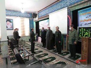 برگزاری مراسم تکریم و معارفه فرمانده سپاه شهرستان سنقر