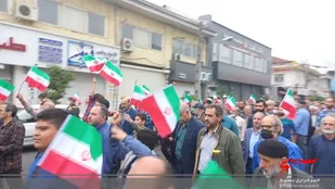 مردم تنکابن حادثه تروریستی شیراز را محکوم کردند