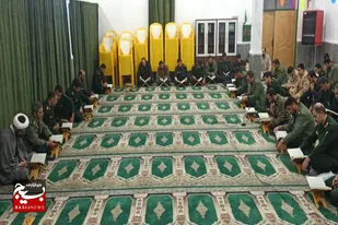برگزاری سلسله جلسات جزءخوانی و کلاس&zwnj;های قرآنی در سپاه ناحیه رزن