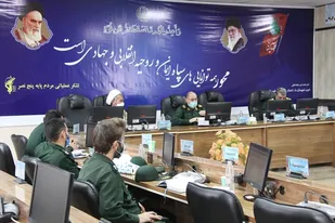 چهارمین جلسه نظام آراستگی لشکر عملیاتی پنج نصر برگزار شد