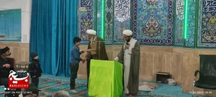 تکریم از بسیجیان در مسجد امام رضا(ع) استان قم