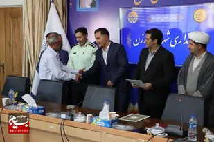 تجلیل از خادمان موکب&zwnj;های شهرستان رزن