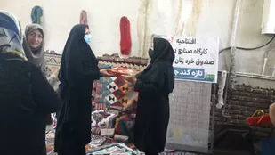 یک واحد کارگاه صنایع دستی توسط جهادگران در نقده افتتاح شد