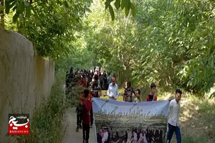 پیاده روی خانوادگی روستای ایوک به مناسبت عید سعید غدیر
