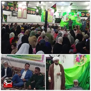 برگزاری مراسم میلاد حضرت معصومه(س) در روستای فیروز آبادهندیجان