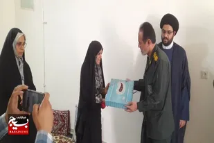 دیدار با خانواده شهید محمد مزارعی در شهر خورموج