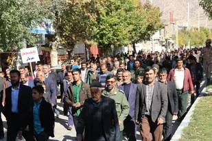 همایش پیاده روی منتظران ظهور در لردگان