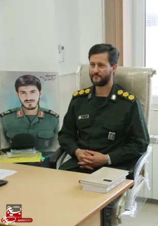 دعوت فرمانده ناحیه مقاومت بسیج امام حسن مجتبی (ع) از مردم مومن و ولایتمدار قم برای حضور در انتخابات