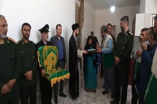 خانه محروم جهادی ساز به بهره برداری رسید