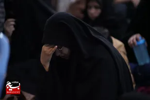 اشک و ارادت در مراسم خیمه مادری بیت&zwnj;الزهرا
