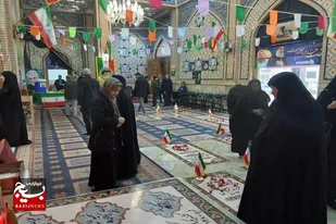 گلزار شهدای روستای لاسجرد گلباران شد