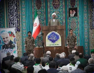 دعوت امام جمعه شهرستان مهریز از مردم برای حضور در راهپیمایی ۲۲ بهمن