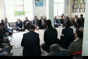 دیدار فرهنگیان، پاسداران و بسیجیان با امام جمعه کبودراهنگ
