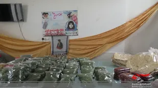 افتتاح نمایشگاه اقتصاد مقاومتی پایگاه کوثر کچورستاق اردستان