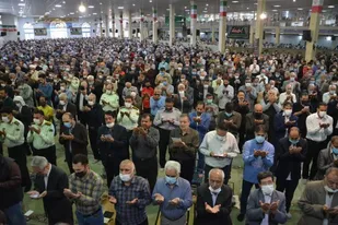 اقامه نماز عید فطر در شاهین شهر