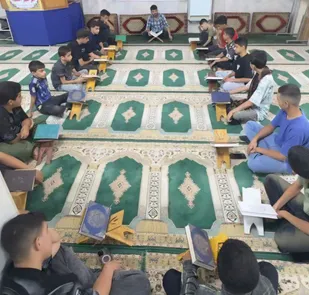 برگزاری جلسات آموزش قرآن درمسجدجامع بندرهندیجان