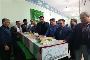 استقبال فرهنگیان ملارد از شهید گمنام