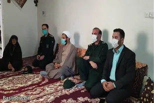 دیدار مسئولین سپاه نهاوند با خانواده&zwnj;های معظم شهدای عملیات مرصاد