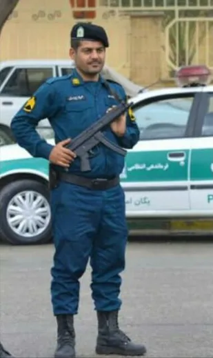 اطلاعیه سپاه ولی عصر(عج) خوزستان در پی شهادت ستوان سوم ضرغام پرست