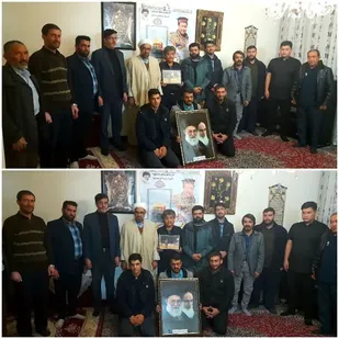 دیدار با خانواده شهید مدافع حرم  تیپ فاطمیون