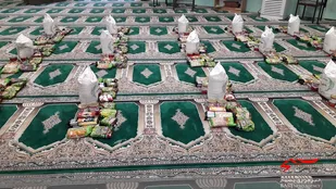 توزیع بیش از 300 بسته معیشتی در ماه مبارک رمضان