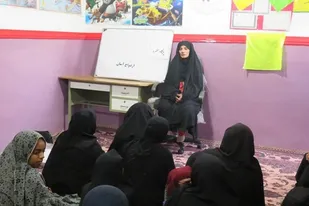 کارگاه دختران در پایگاه عفت سراوان برگزار شد