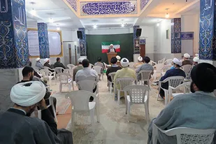 برگزاری نشست مجامع بسیج ویژه طلاب و ائمه جماعات مساجد کرج+تصاویر
