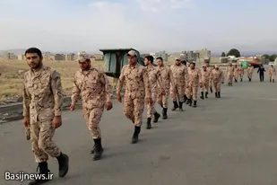برگزاری همایش پیاده&zwnj;روی سربازان سپاه اسدآباد