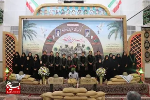 روایت تصاویر از یادواره شهدای روستای فخر آباد دامغان