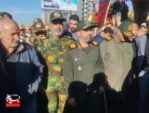 حضور پر شور مردم استان البرز در تشییع پیکر پاک شهیدان گمنام دفاع مقدس به روایت تصویر