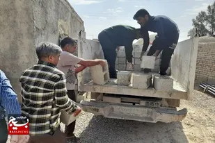 اعزام گروه جهادی پیروان ولایت در شهر جزینک