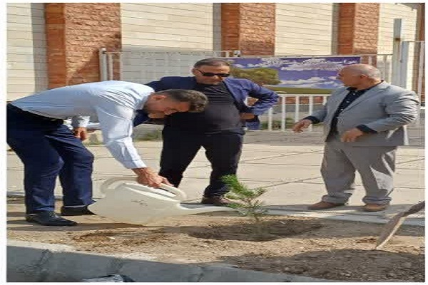 مراسم کاشت نهال در مهاباد برگزار شد