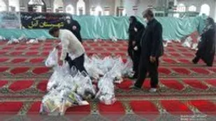 موکب&zwnj;های حسینی پای کار کمک مومنانه