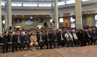 برگزاری مراسم بزرگداشت شهید سلیمانی در ایلام