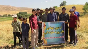 برگزاری اردوی یک روزه سازندگی در دهنو