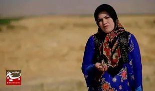 کسب عنوان کشاورز نمونه استان کرمانشاه توسط بانوی كارآفرين بسیجی روانسری