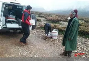 امداد رسانی به عشاير سيل زده