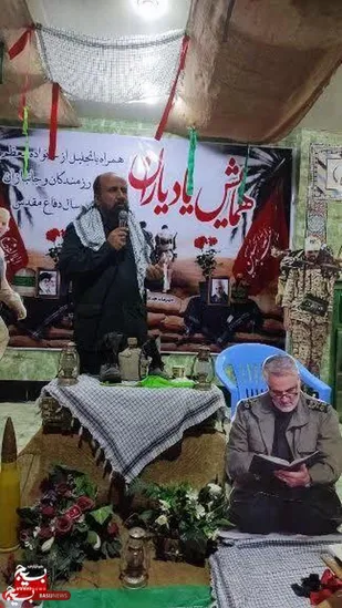 یادواره شهدای روستای چاه پیر تنگستان برگزار شد