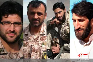 بازگشت پیکر مطهر چهار شهید کربلای خانطومان به مازندران/ طواف کبوتران خونین بال در حرم مطهر رضوی