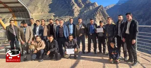 اردوی راهیان پیشرفت در سد کارون ۴
